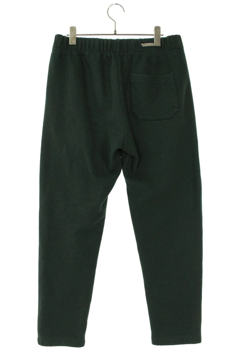 Chrome Hearts Y NOT SLO RIDE Logo Sweatpants Green Size 30