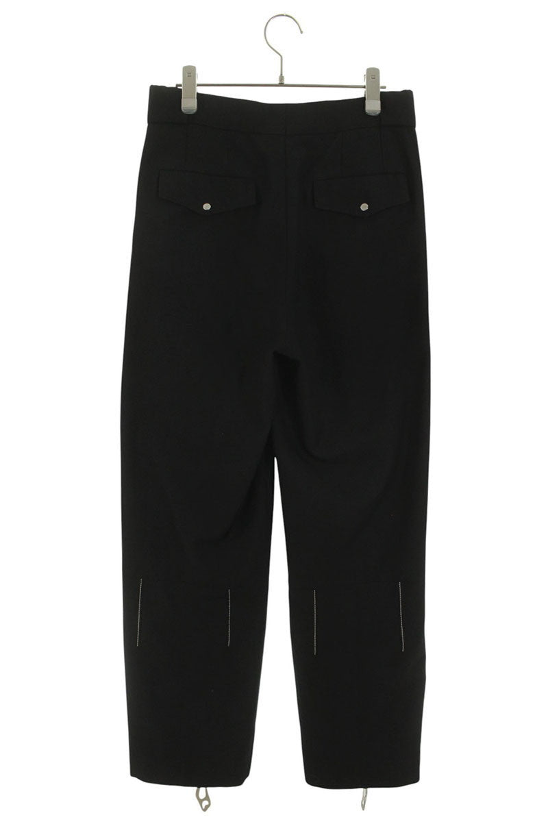 NAMACHEKO 21AW Landau Trouser Wool Blend Black Size 30