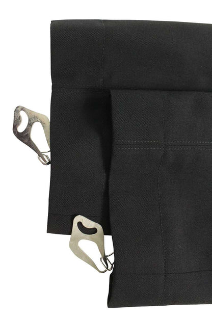 NAMACHEKO 21AW Landau Trouser Wool Blend Black Size 30