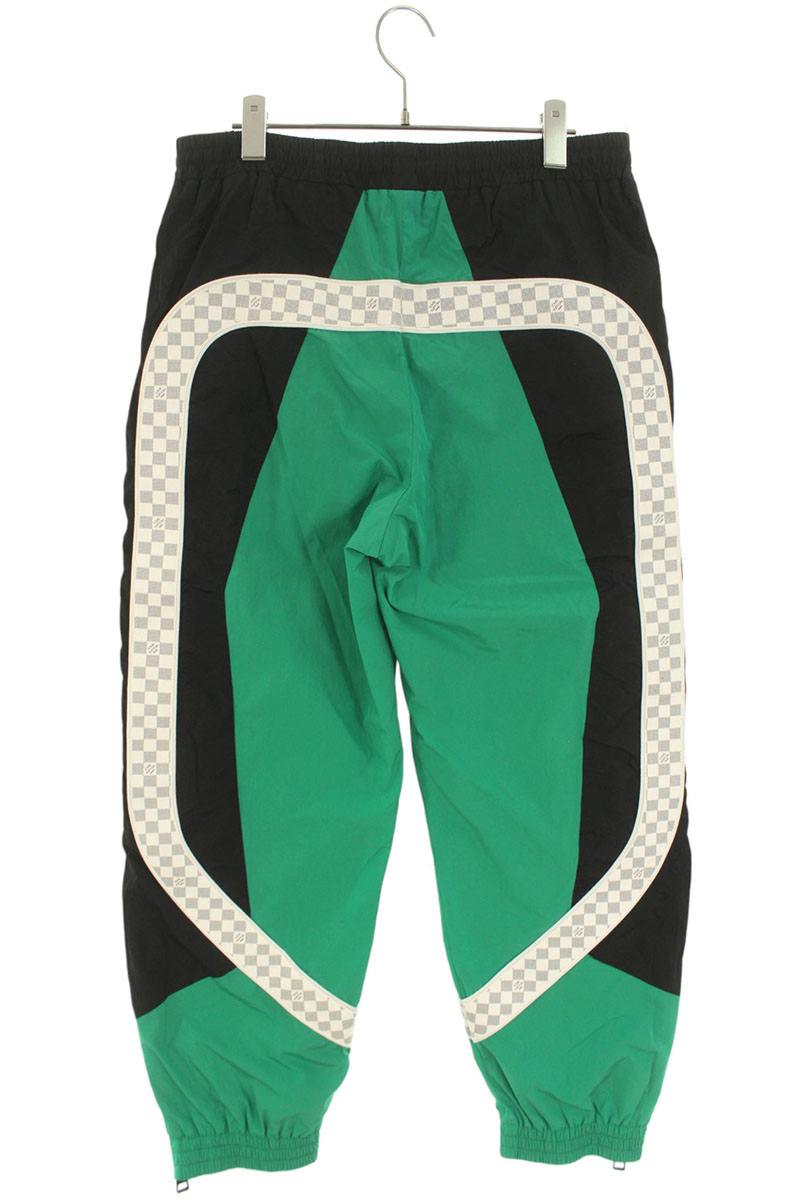 Louis Vuitton 22SS Long Pants Green x Black x White Size M