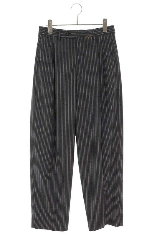 Marni 24AW Striped Wool Blend Slacks Size 32