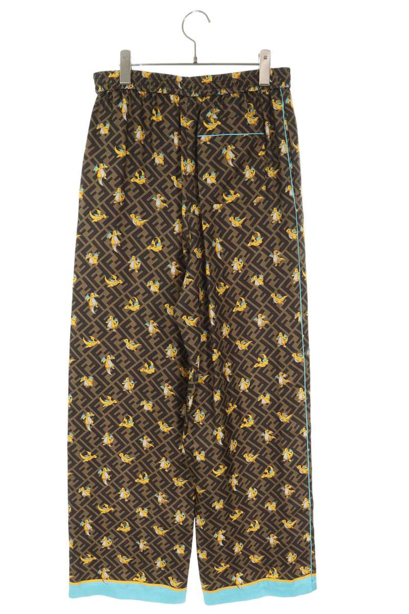 Fendi x Fragment Design Silk Long Pants Size 44