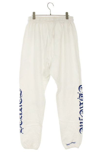 Chrome Hearts SWEAT PANTS Side Print White/Blue Size 32