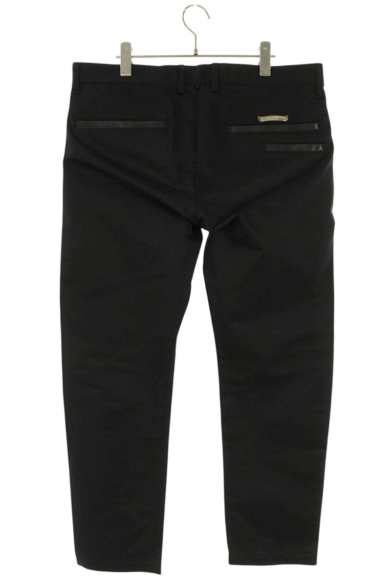 Chrome Hearts Cross Ball Button Chino Pants Black Size 36