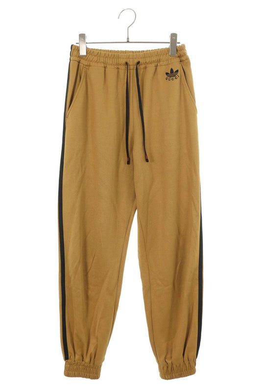GUCCI x adidas Sideline Track Poly-Cotton Brown Size 30