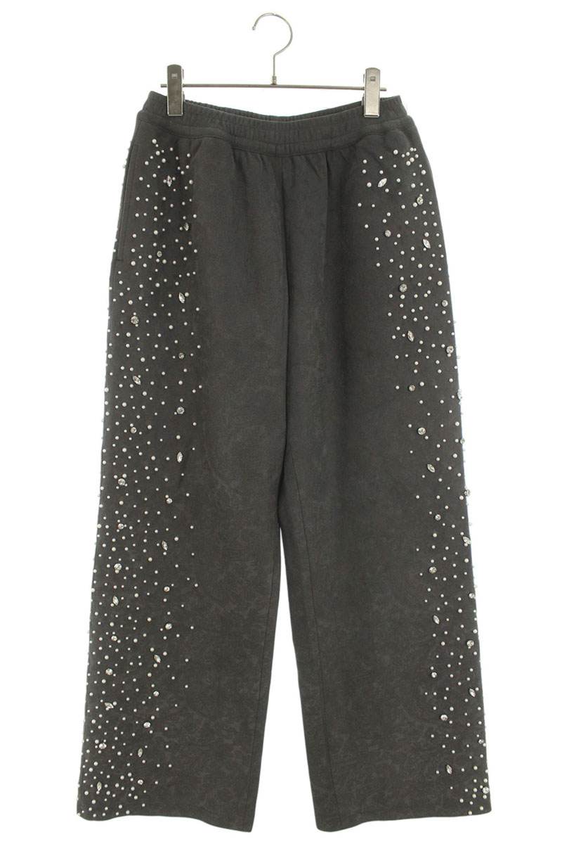 Birth Of Royal Child Pearl Detail Sweatpants Gray Size 30
