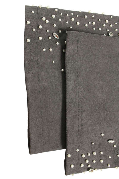 Birth Of Royal Child Pearl Detail Sweatpants Gray Size 30