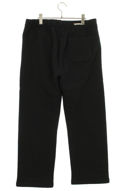 Chrome Hearts CH Logo Embroidery Cotton Pants Black Size 34