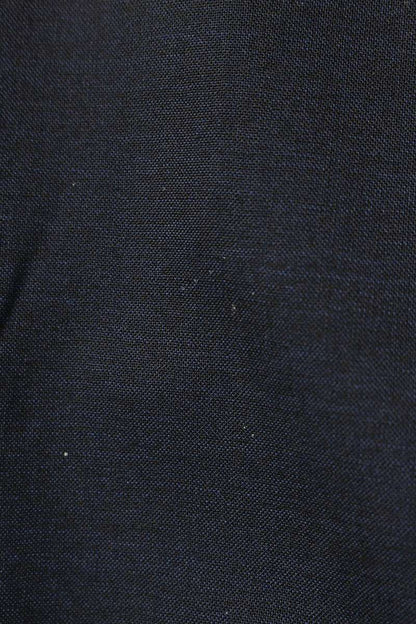 DIOR 113C112A5293 Hem Zip Wool Pants Navy Size 34