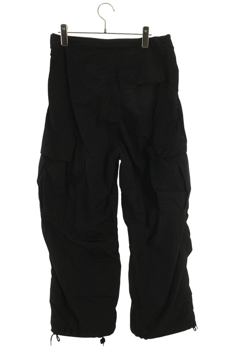 doublet 25SS OVER DYE NYLON CARGO PANTS Black Size 30