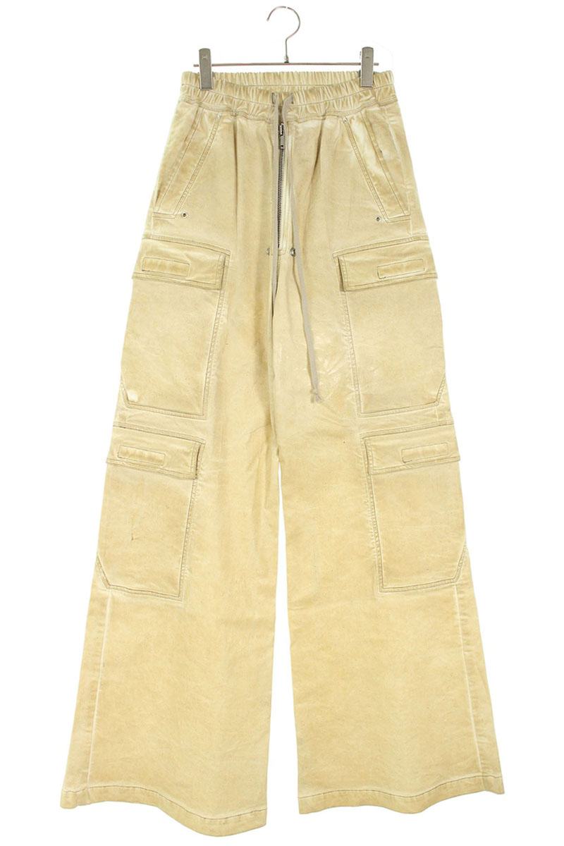 DRKSHDW Double Cargo Jumbo Belas Pants Beige Size 28
