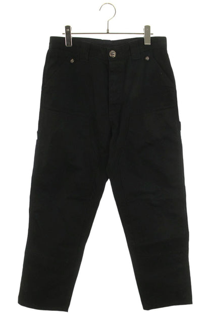 Chrome Hearts CARPENTER CNVS BLK Cotton Pants Size 30