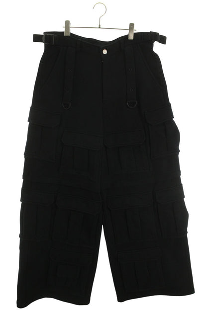 VETEMENTS Blackout Cargo Sweat Long Pants Black Size 30