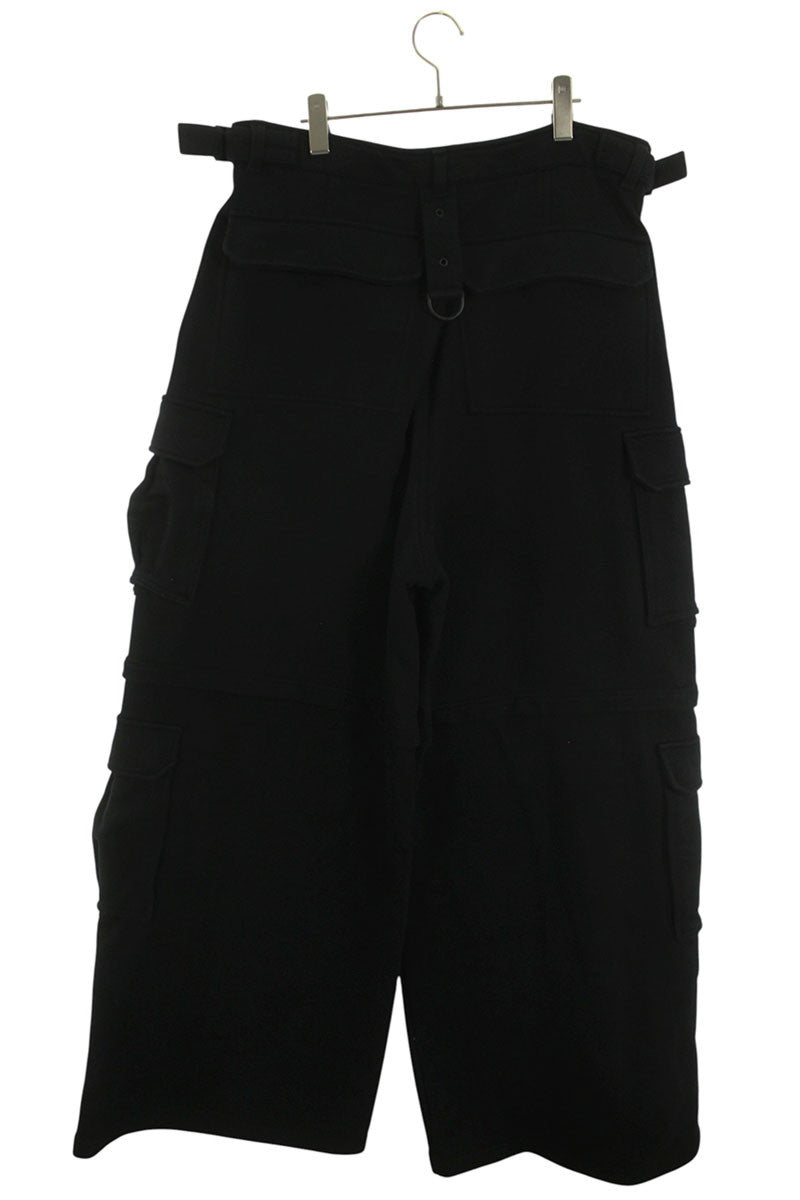VETEMENTS Blackout Cargo Sweat Long Pants Black Size 30