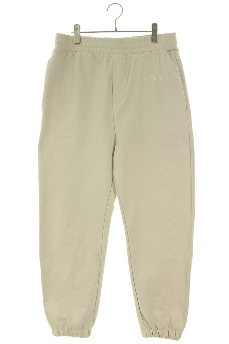 PEACEMAKER oamc 01PF Logo Long Pants Beige Size M