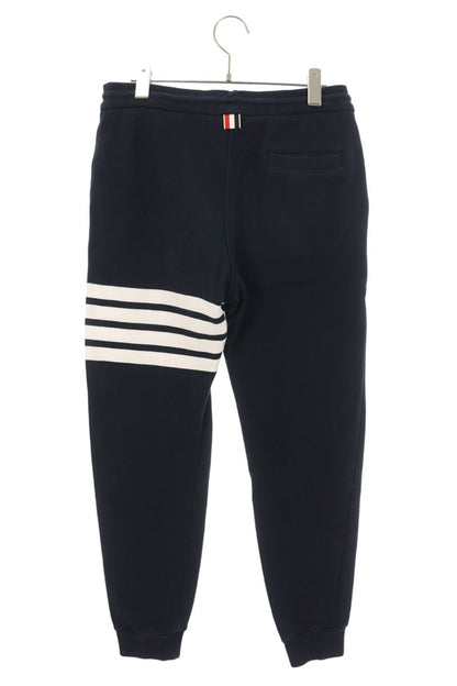 THOM BROWNE 4-Bar Cotton Sweat Jogger Pants Navy Size 30