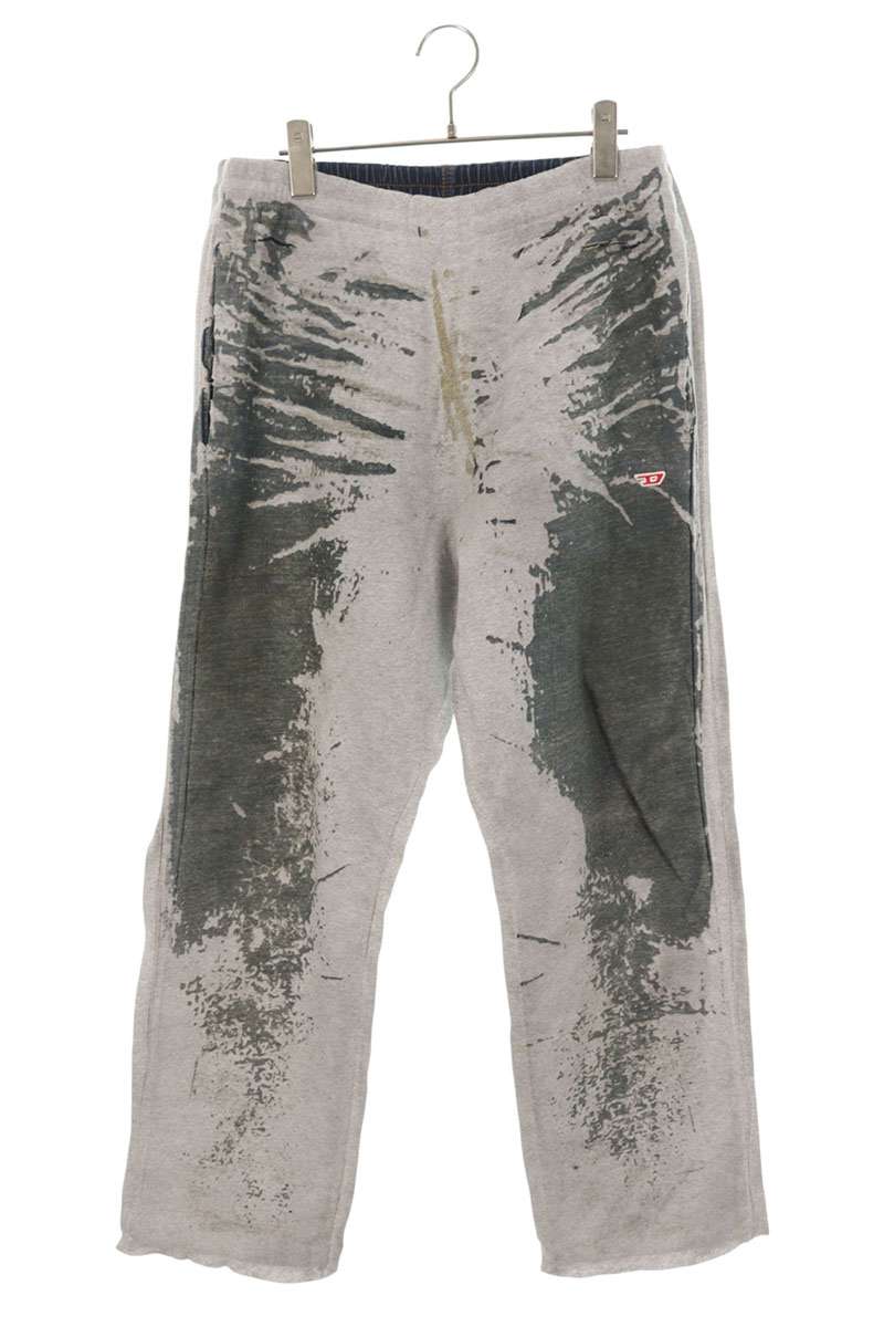 DIESEL D-LAB-FSE TRACK Jogger Jeans Gray Size 32