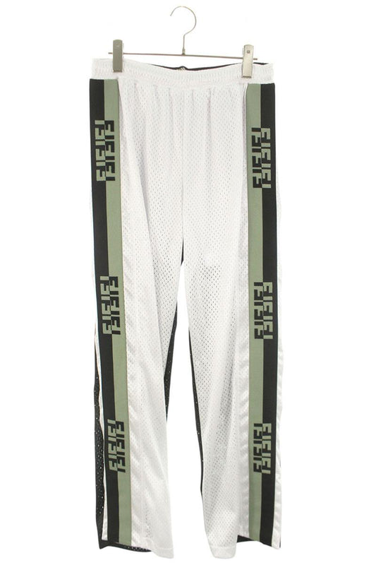 Fendi FF Long Pants Black x White x Green Size S