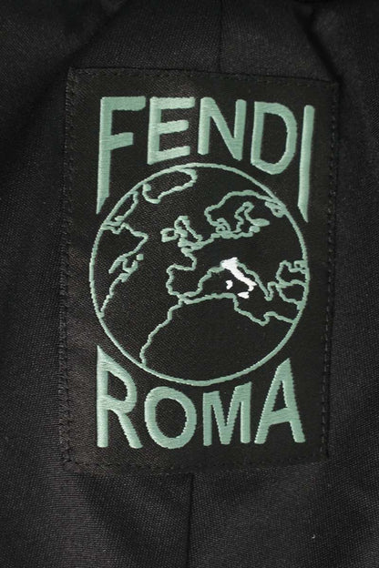 Fendi FF Long Pants Black x White x Green Size S