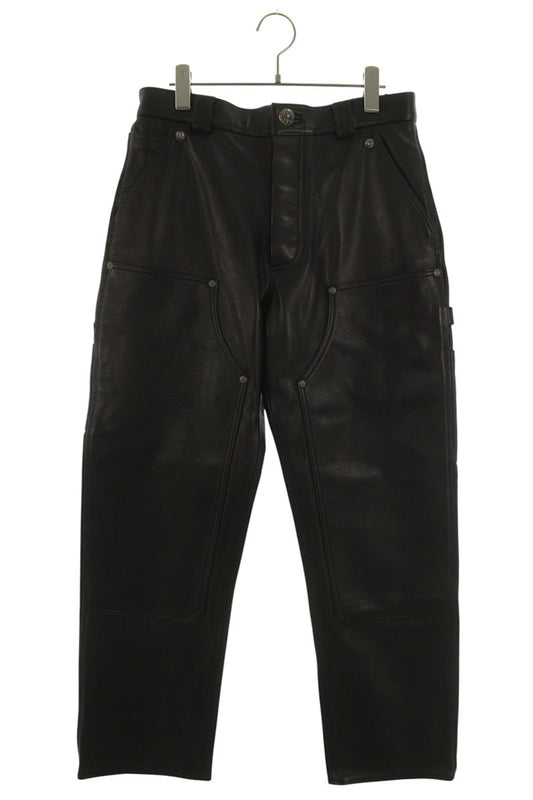 Chrome Hearts CARPENTER LTHR Double Knee Leather Size 30