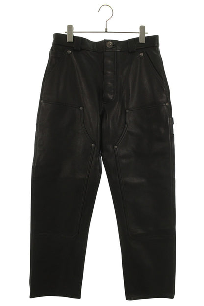 Chrome Hearts CARPENTER LTHR Double Knee Leather Size 30