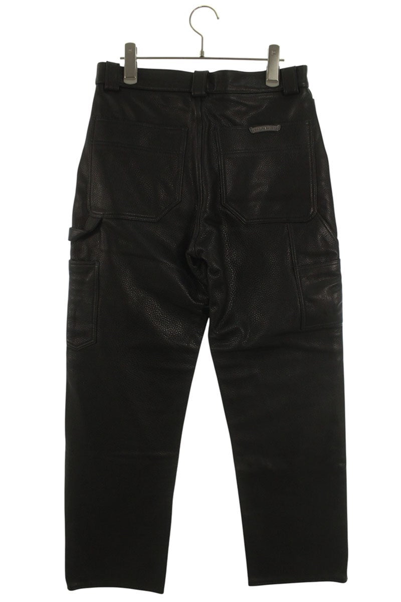 Chrome Hearts CARPENTER LTHR Double Knee Leather Size 30