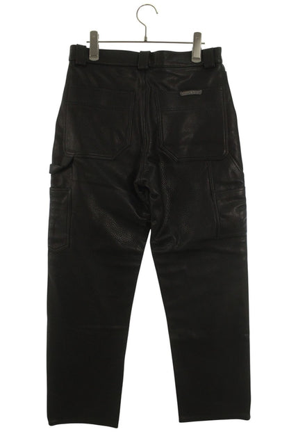 Chrome Hearts CARPENTER LTHR Double Knee Leather Size 30