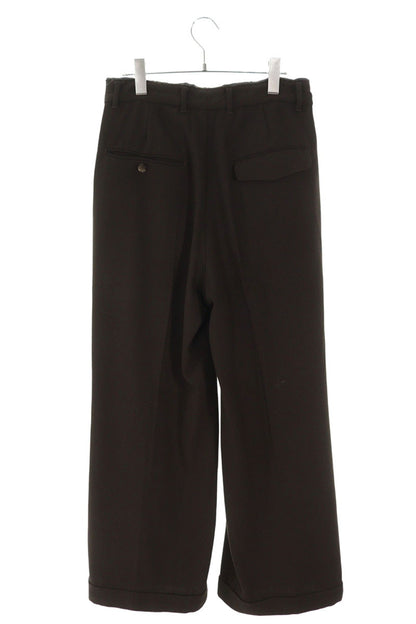 Bed j.w. Ford 25SS Wool Wide Long Pants Brown Size 0