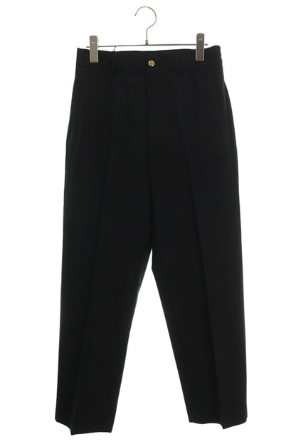 GUCCI Wool Mohair Blend Slacks Pants Black Size 32