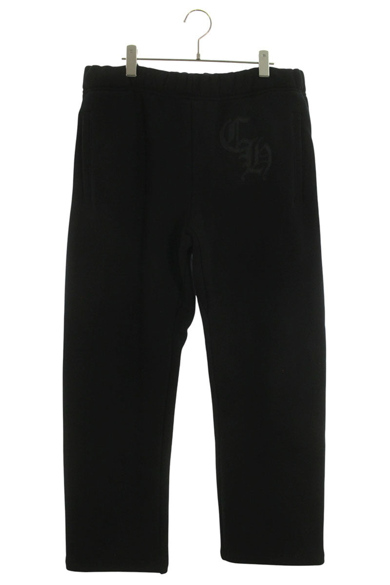 Chrome Hearts CH Logo Embroidered Cotton Sweatpants Size 34