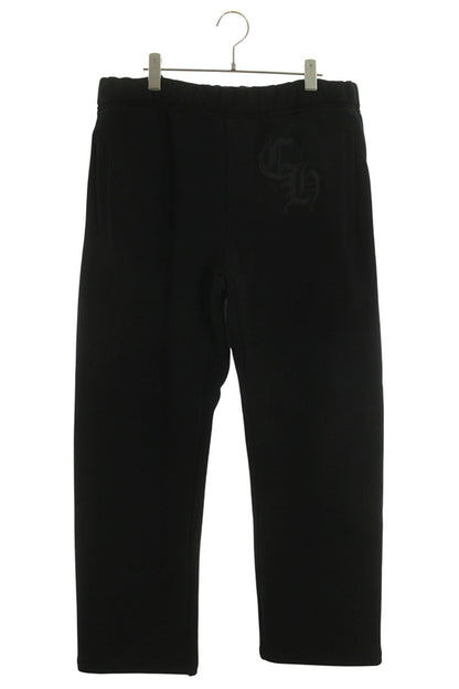 Chrome Hearts CH Logo Embroidered Cotton Sweatpants Size 34