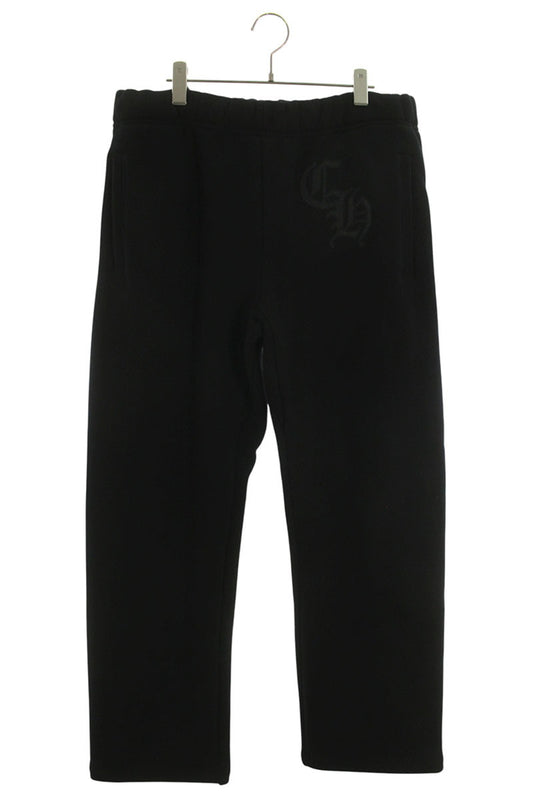 Chrome Hearts CH Logo Embroidered Cotton Sweatpants Size 34