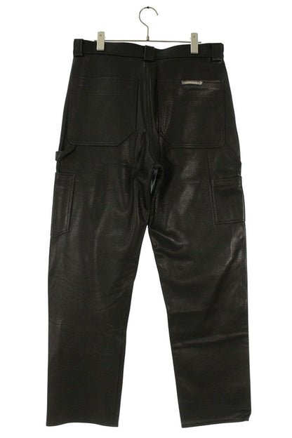 Chrome Hearts CARPENTER FLERKNEE LTHR Cross Button Size 32