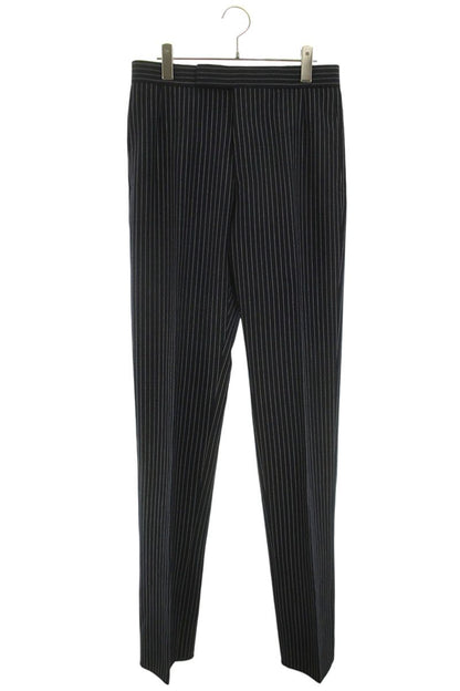 THOM BROWNE Stripe Wool Slacks Pants Navy/White Size 28