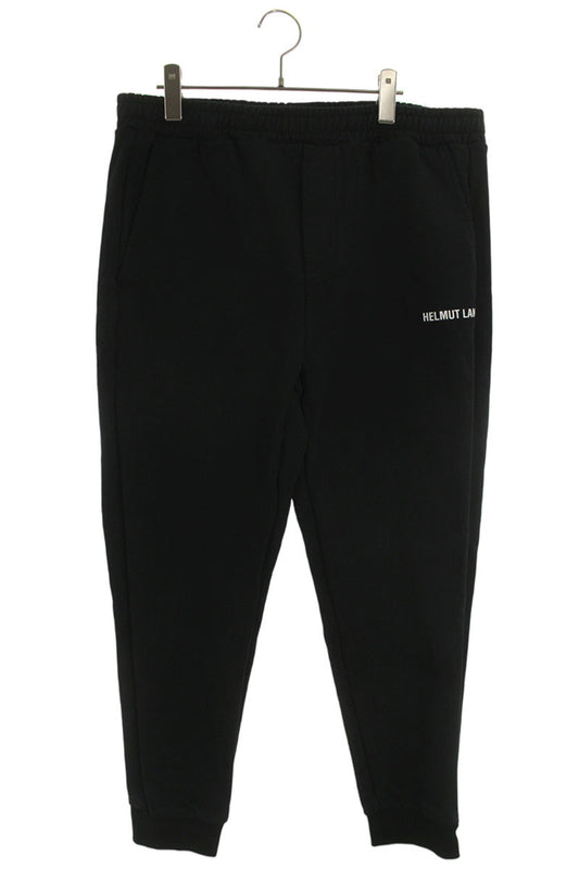 Helmut Lang Logo Print Sweatpants Black Size 36