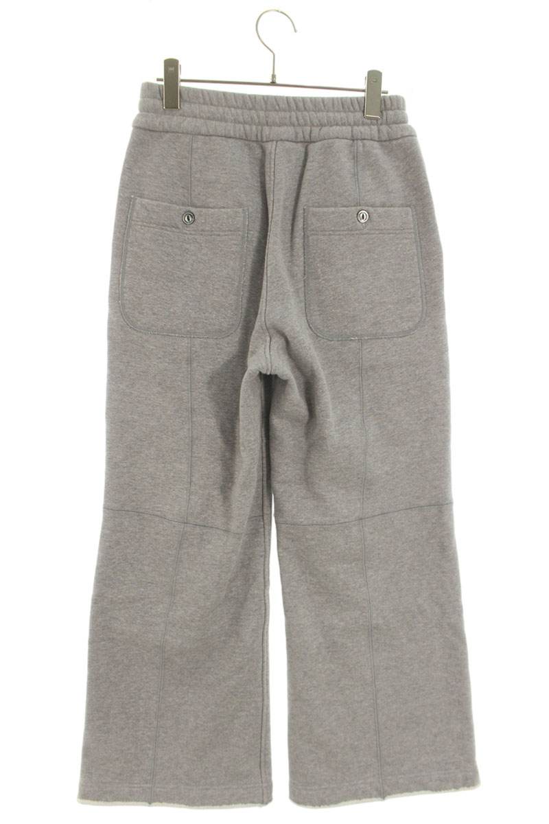 SUBLATIONS Sakura Oiled Panel Sweatpants Gray Cotton Size 28