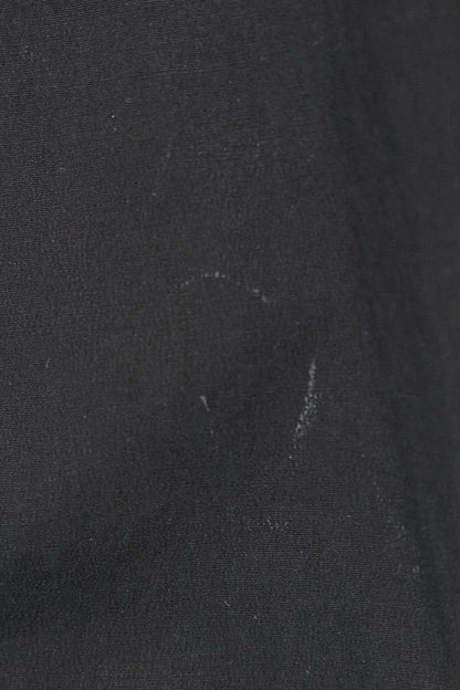 DSQUARED 24SS Wide Cargo Pants Black Cotton Blend Size 33