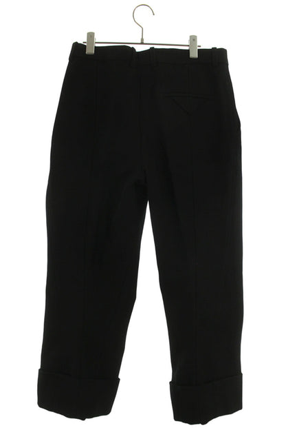 Bottega Veneta Roll-Up Cotton Trousers Black Size 33