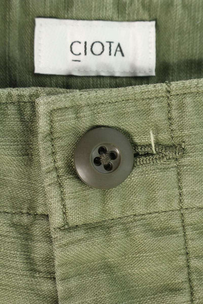 CIOTA PTLM-129 Baker Pants Khaki Cotton Size 38