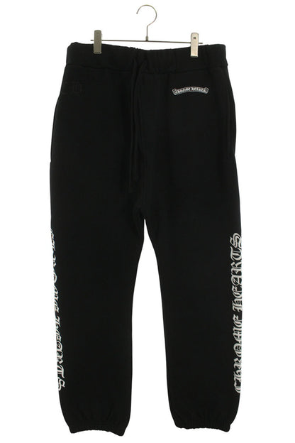 Chrome Hearts SWEAT PANTS Side Logo Print Sweatpants Size 34