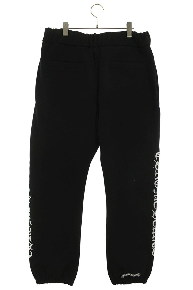 Chrome Hearts SWEAT PANTS Side Logo Print Sweatpants Size 34