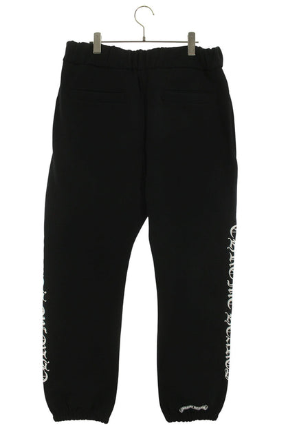 Chrome Hearts SWEAT PANTS Side Logo Print Sweatpants Size 34