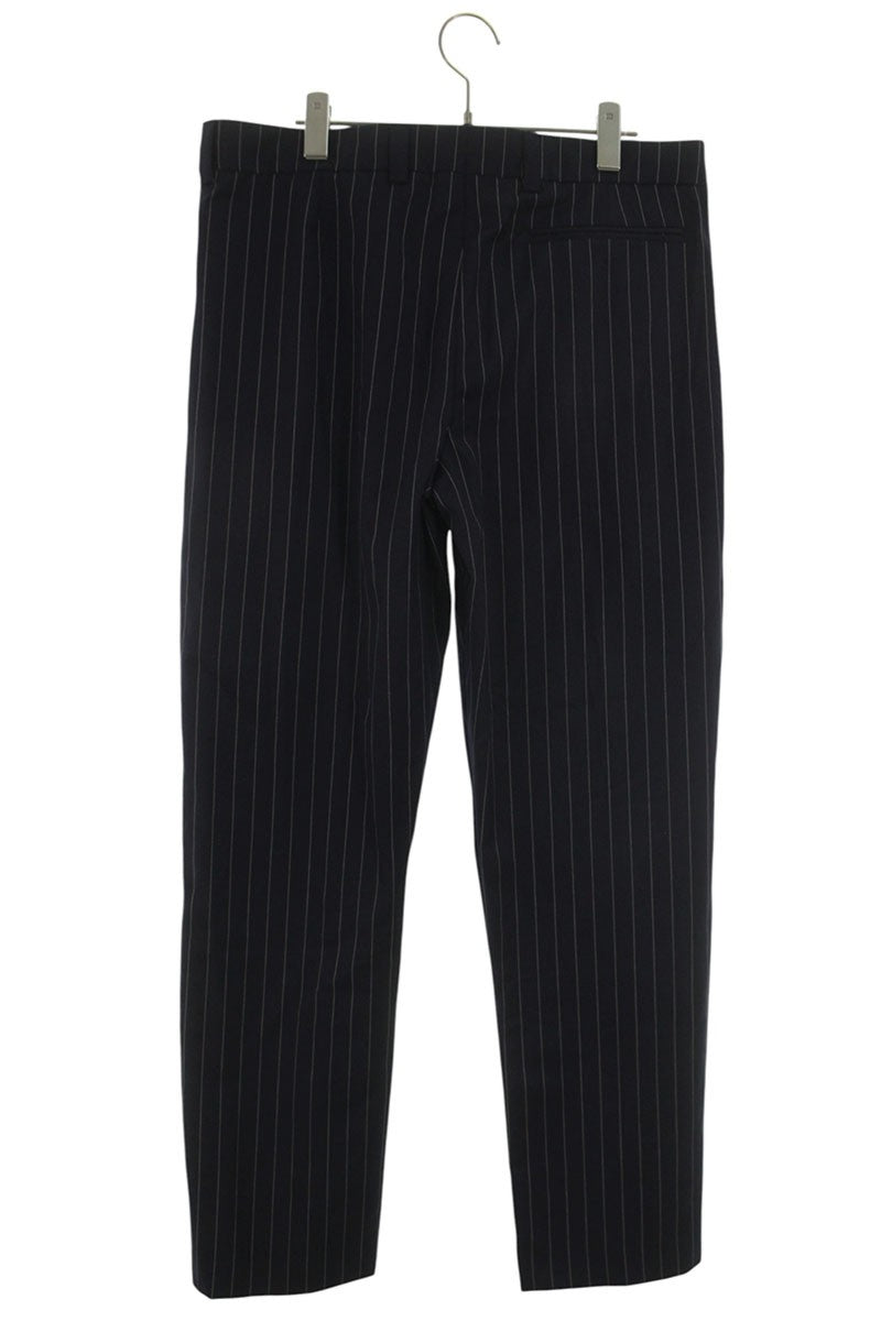 J.W.Anderson Asymmetric Stripe Slacks Pants Navy Size 32