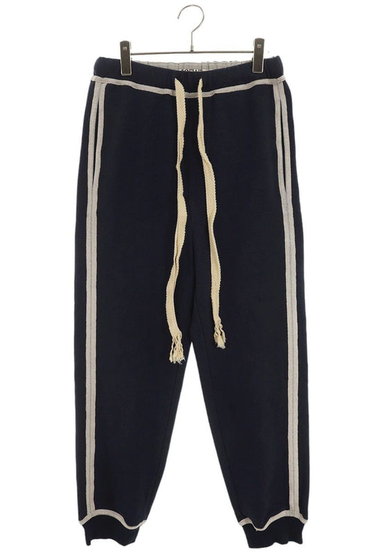 LOEWE Anagram Embroidered Easy Drawcord Pants Navy Size 28