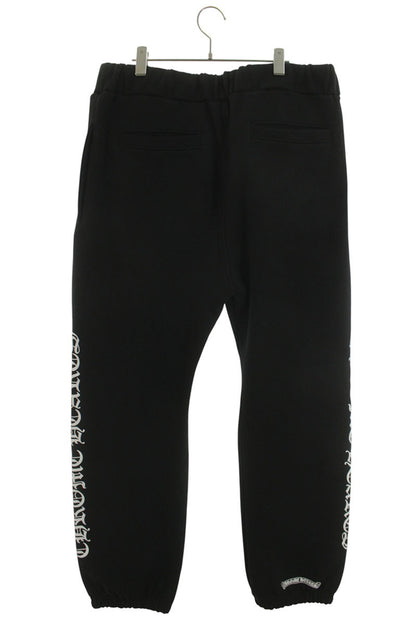 Chrome Hearts SWEAT PANTS Side Logo Print Sweatpants Size 36