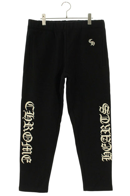 Chrome Hearts Y NOT SLO RIDE Logo Embroidered Black Size 32