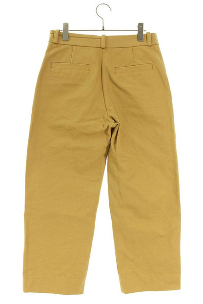 JACQUEMUS Yellow Cotton Trousers Size 32