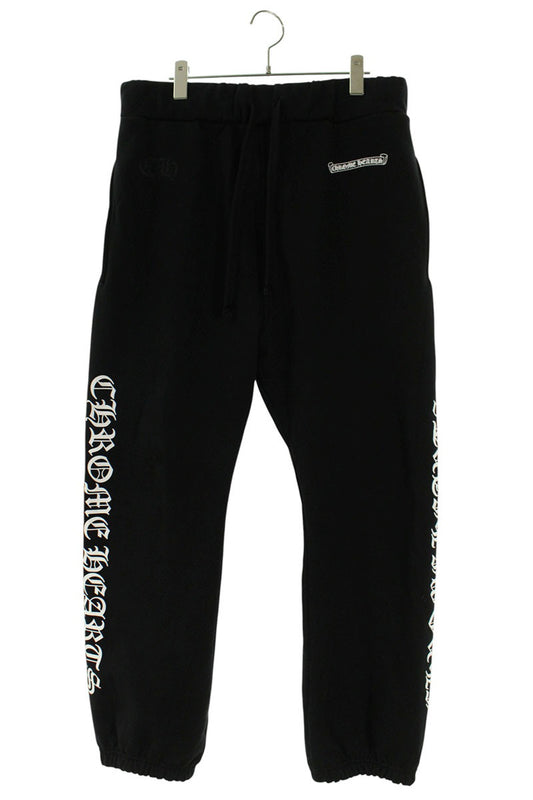 Chrome Hearts SWEAT PANTS Side Logo Print Sweatpants Size 32