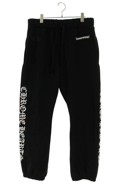 Chrome Hearts SWEAT PANTS Side Logo Print Sweatpants Size 32