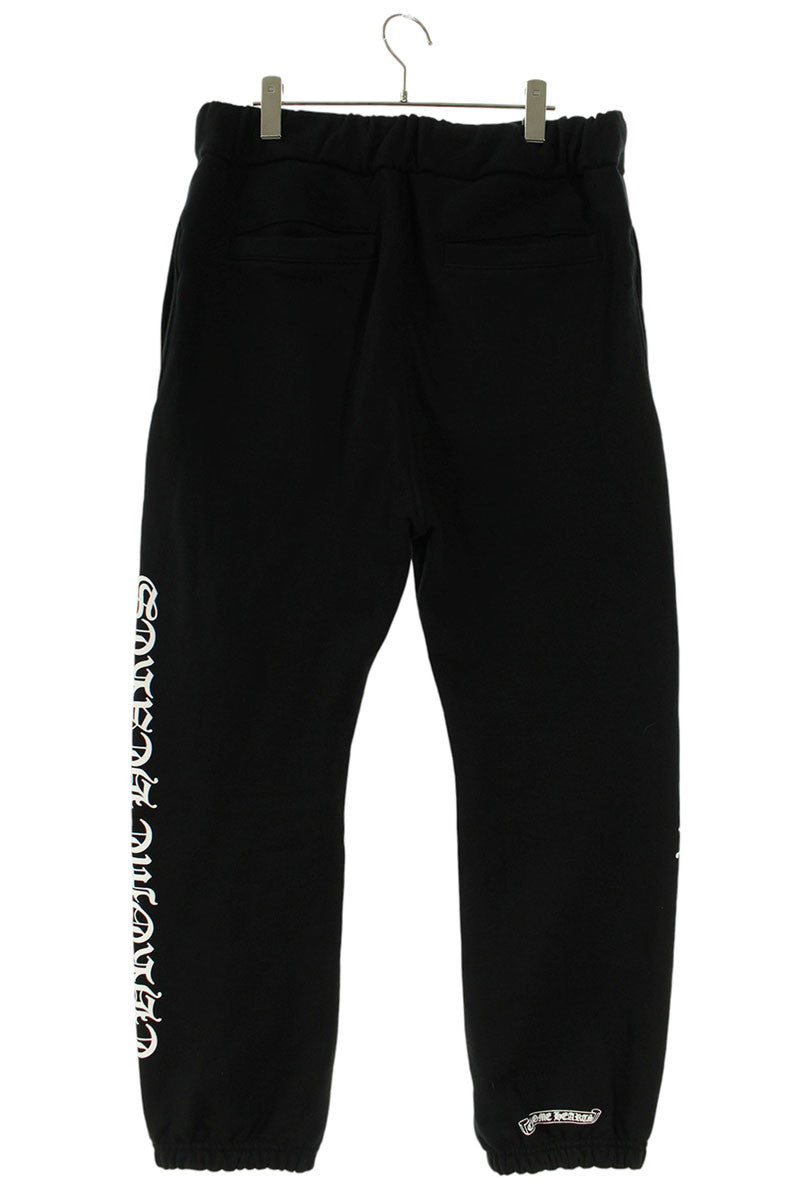 Chrome Hearts SWEAT PANTS Side Logo Print Sweatpants Size 32